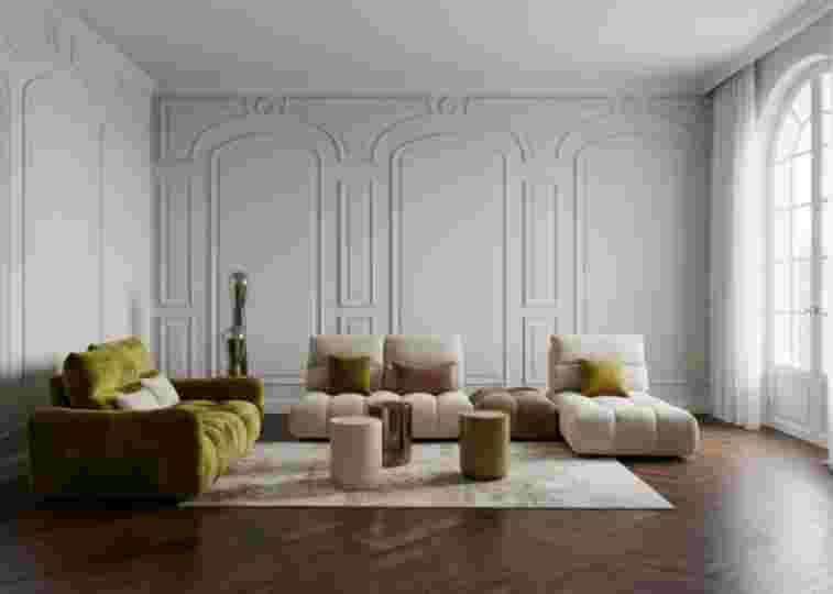 photo salon générée par l'IA 