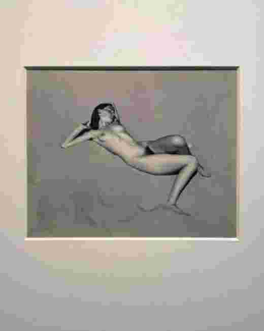 Nu sur les dunes d'Oceano par Edward Weston