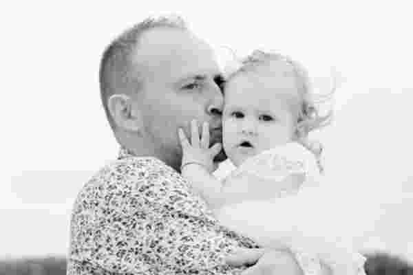 Portrait du père baptême beziers