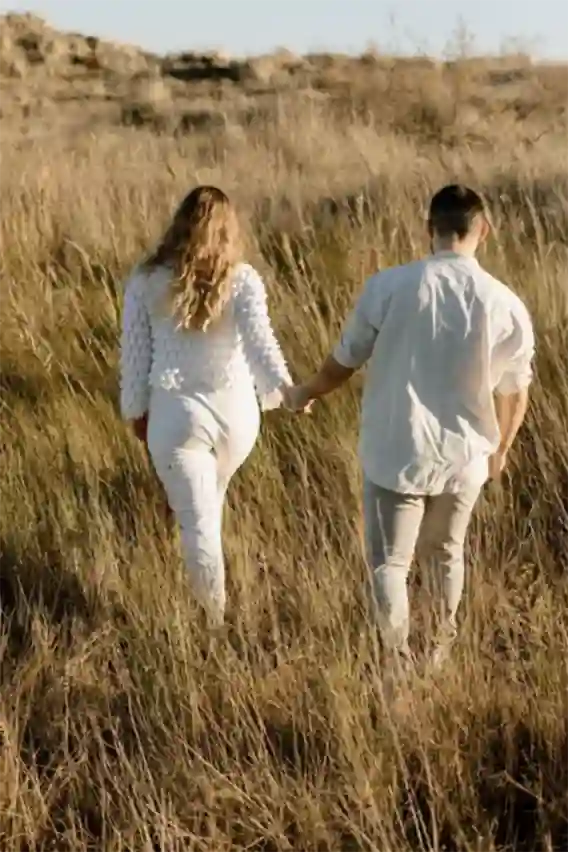 Séance engagement à Valras-Plage, tout en douceur