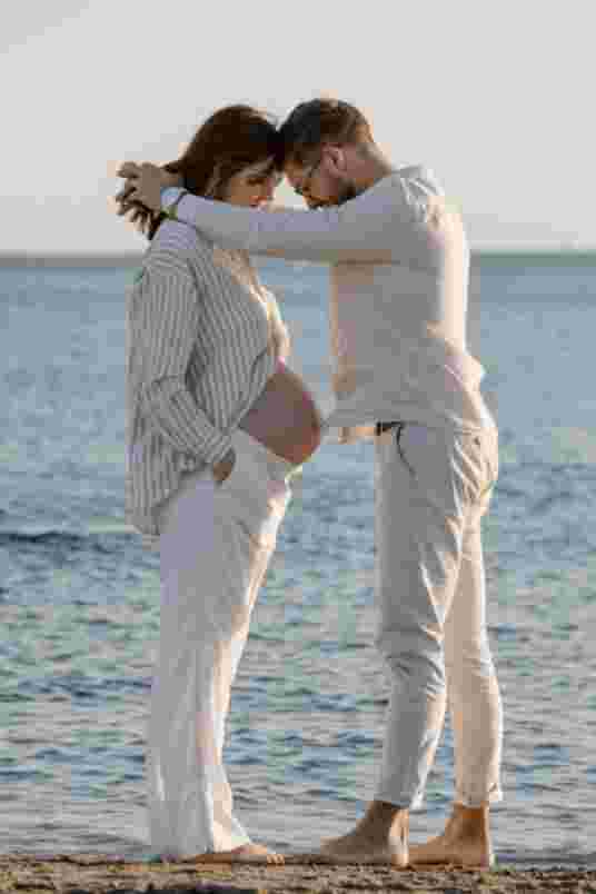 Portrait doux - Photographe maternité Béziers